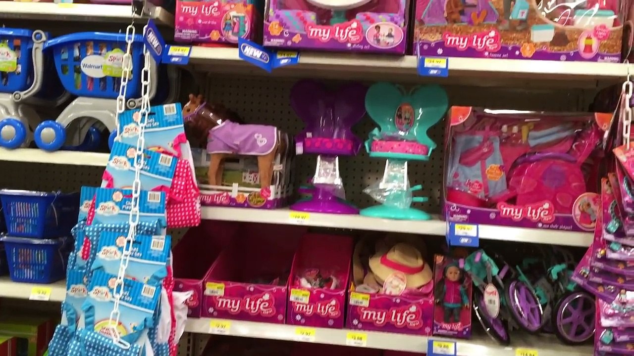 American Girl Doll Shopping Vlog! MyLifeAs by Walmart New Toys video