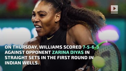 Serena Williams Wins in Tennis Comeback After Giving Birth