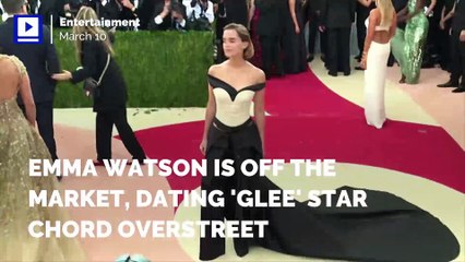 Emma Watson Is Off the Market, Dating 'Glee' Star Chord Overstreet