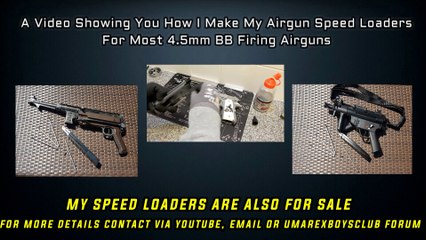 How To Make Airgun Speed Loaders