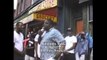 A young Biggie Smalls spitting bars on an NYC street corner