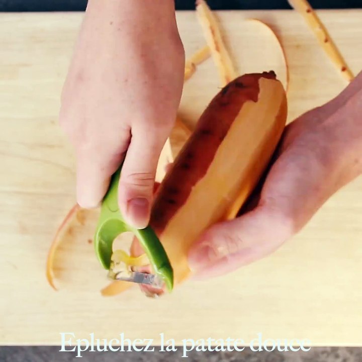 Idée repas à la patate douce, ça vous tente ? 