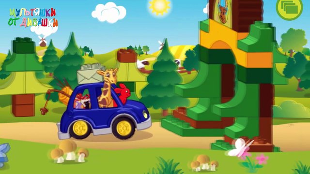 Развивающие мультфильмы для детей. Мультики про животных. ДЕНЬ РОЖДЕНИЯ МИШКИ 2 серия