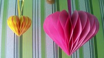 DIY Handmade Gift. How To Make Amazing Paper Heart. Valentines Day Crafts