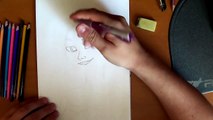 How to draw Elsa from Frozen, Cómo dibujar Elsa de Frozen, Как нарисовать Эльзу из Холодное Сердце