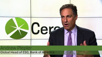 WATCH: Andrew Plepler, Bank of America, Global Head of ESG | Ceres