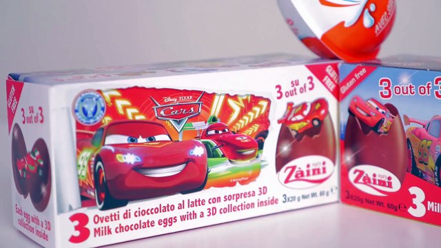 [OEUF] Oeufs Surprises Cars et Cars 2 Disney, Kinder Joy Surprise Rio 2 - Unboxing Eggs