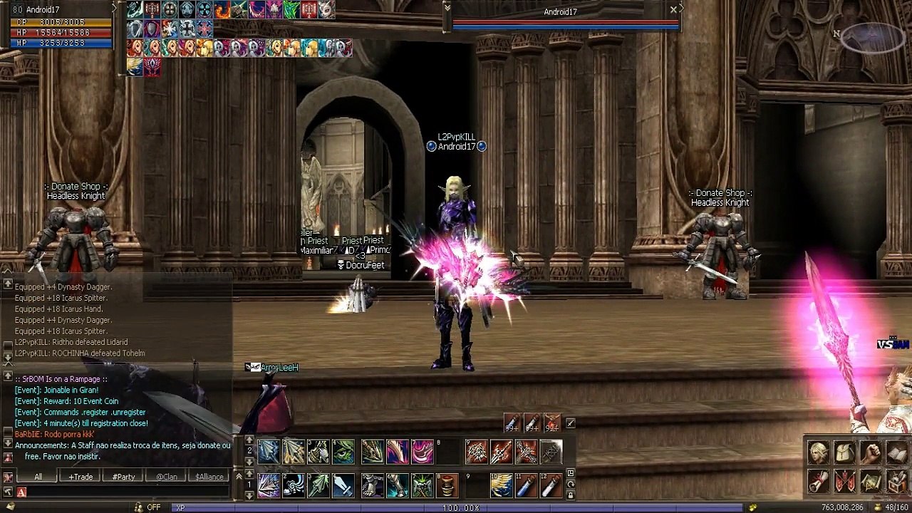 Lineage 2 Interlude PvP Server..