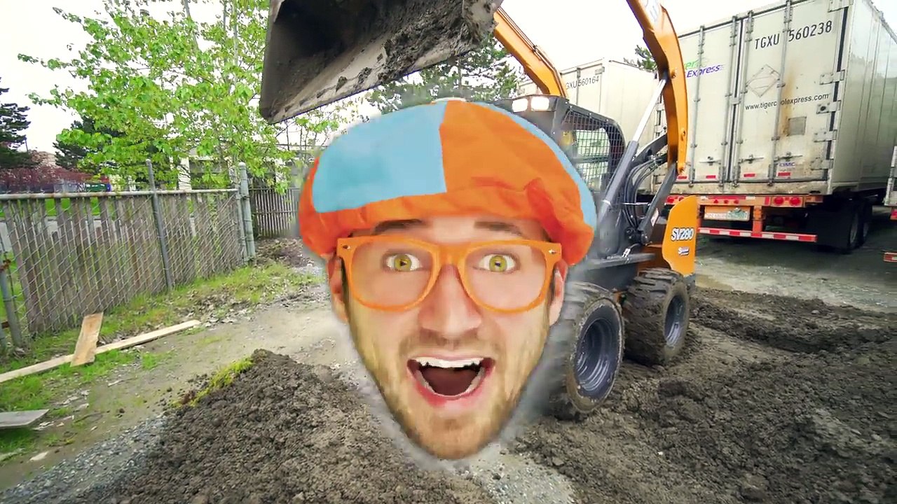 Skid Steer with Blippi Construction Trucks for Kids video Dailymotion