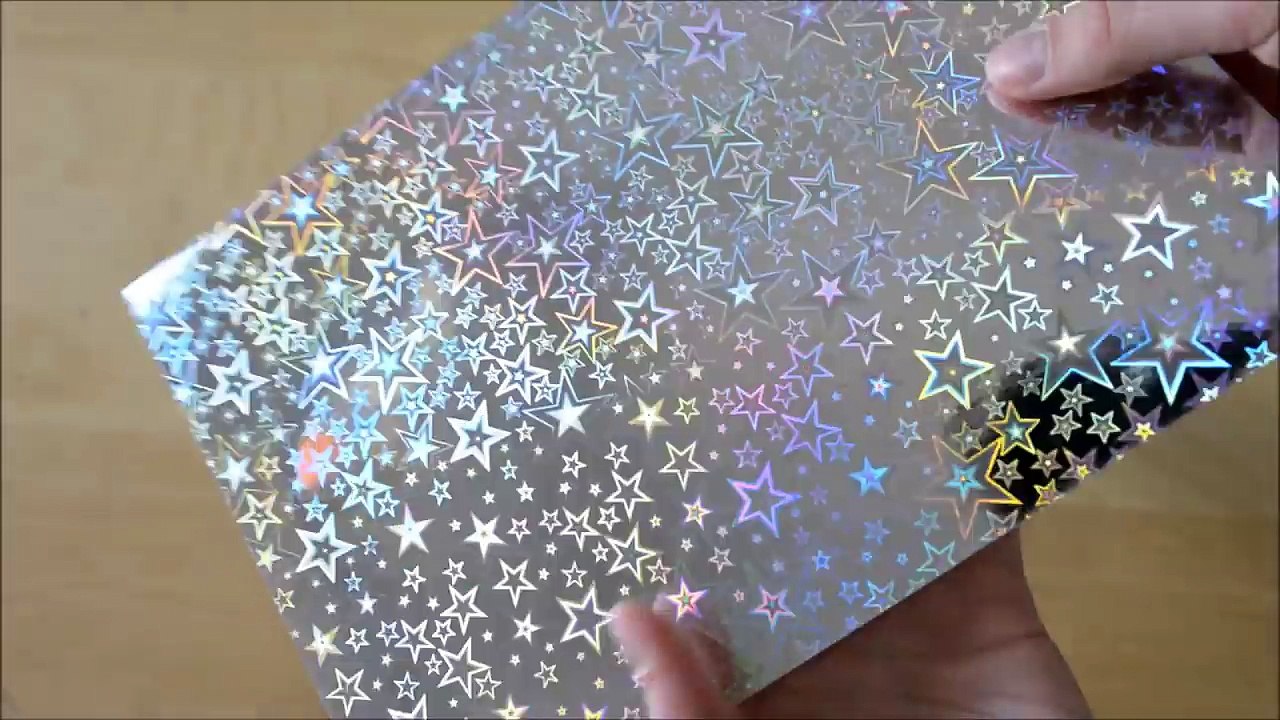 How to Make - Easy Greeting Card Holographic - Step by Step | Kartka Okolicznościowa