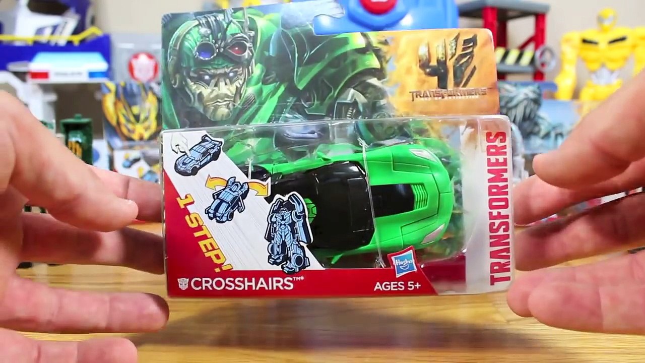 Transformers Age of Extinction 1 Step Action Figures Complete Set Optimus Prime Lockdown