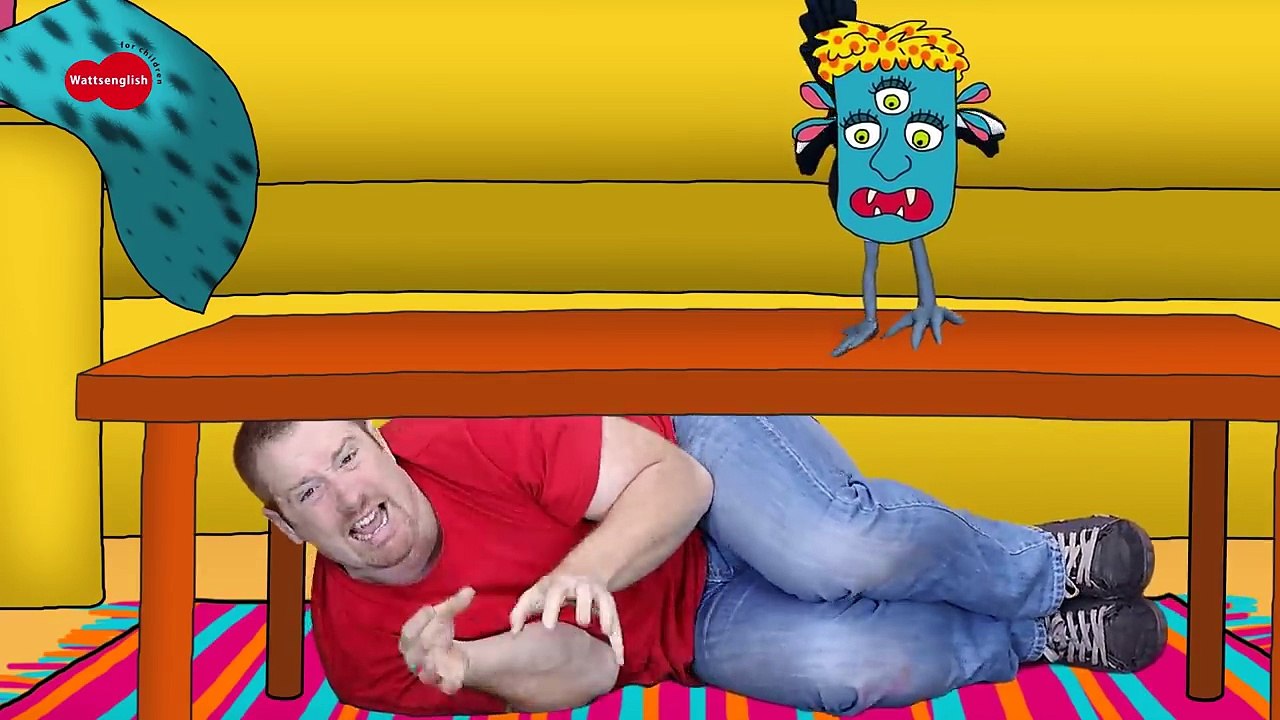 Monster for Children | Monster Song | English Stories and Songs for kids | Steve and Maggie