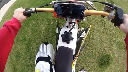 Honda Cr 250 Top Speed Test!!!