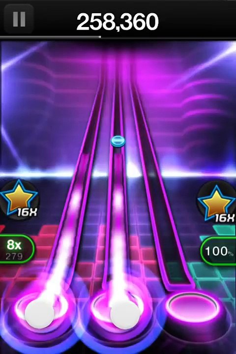 Tap Tap Revenge Tour Walkthrough - Avicii Levels (Skrillex Remix) Medium Difficulty 100%