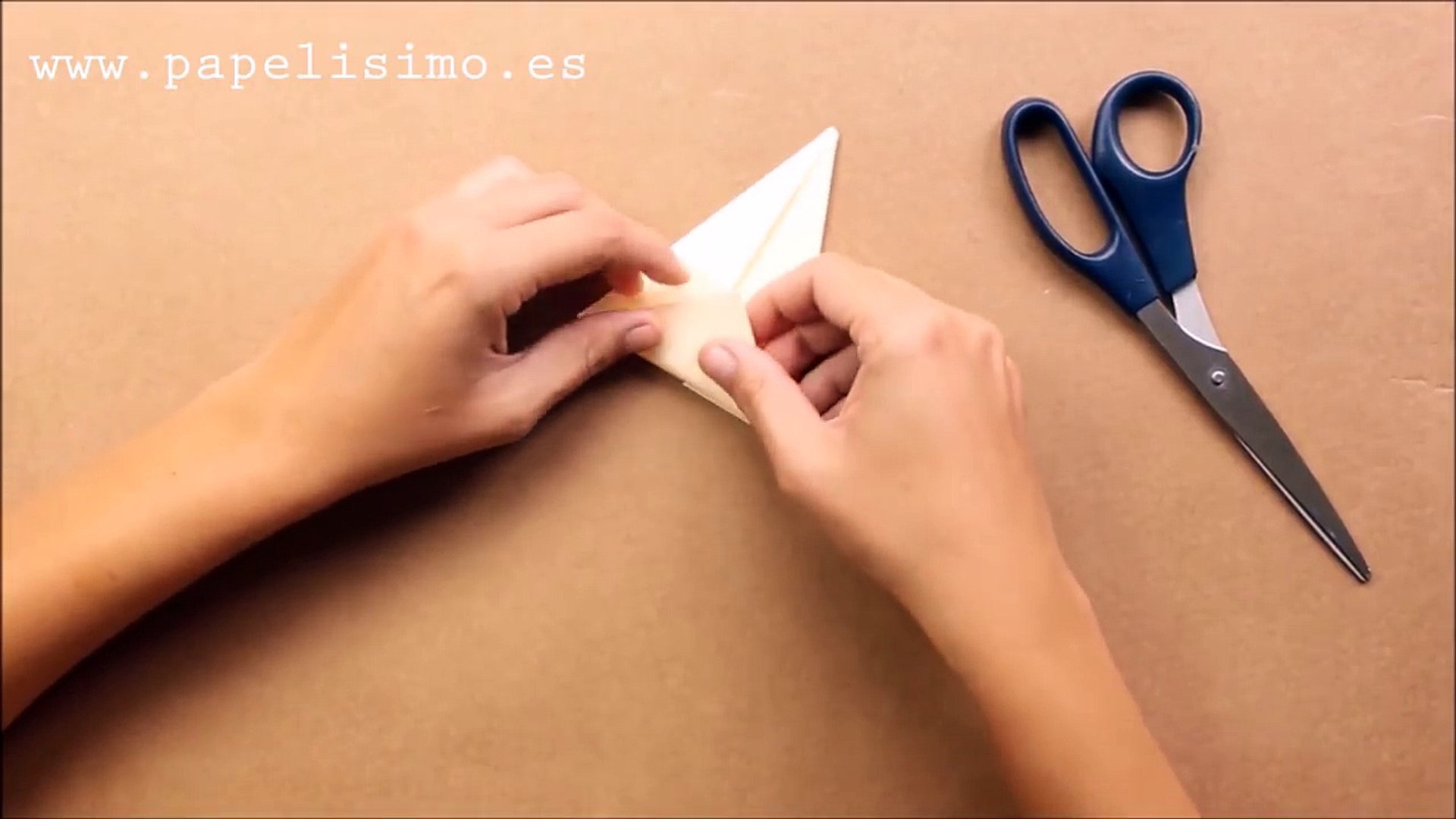 Cómo Hacer Grulla De Papel Origami Papiroflexia