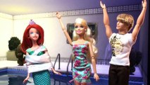 Ariel, Barbie,Ken,Ursula and Hans all fight over kidnapped Ariel the mermaid!