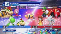 Mario and Sonic at the Sochi new Olympic Winter Games - Ice Hockey (Wii U)