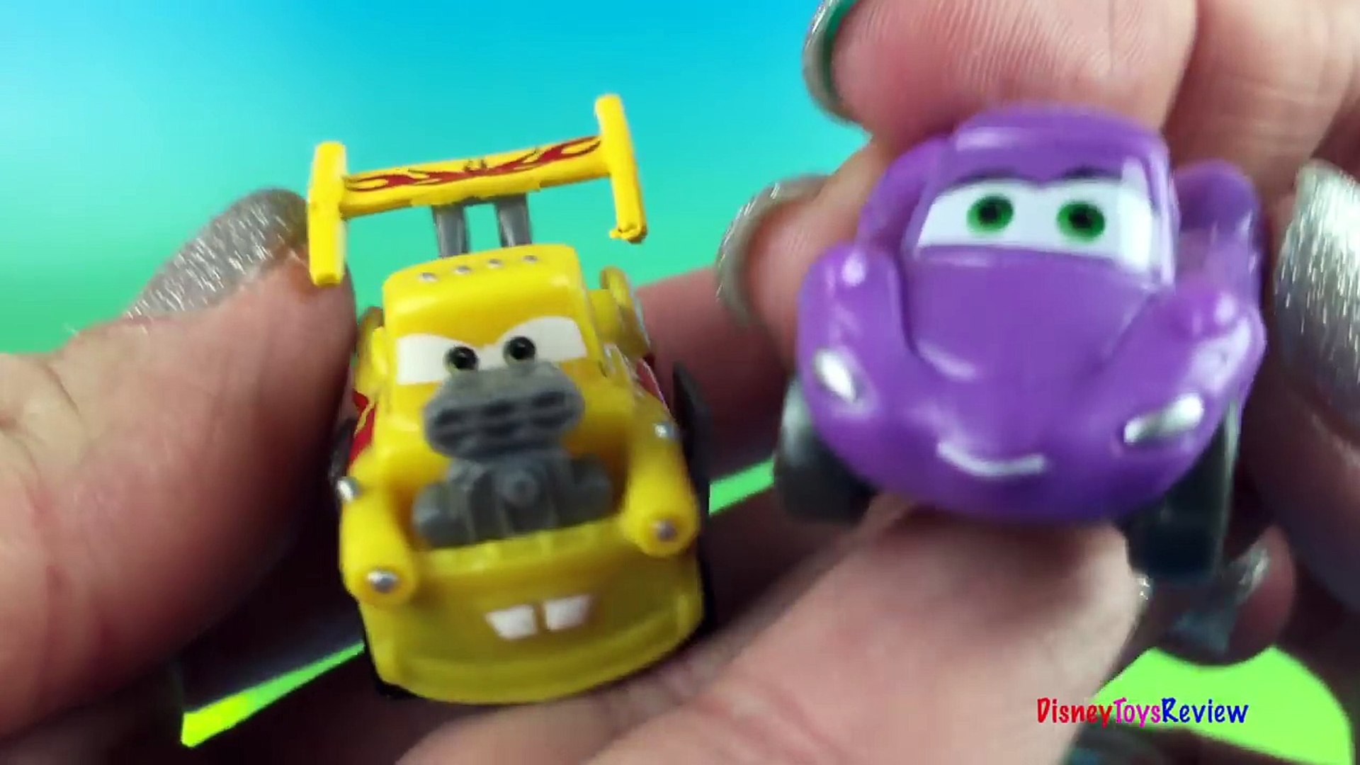 Play Doh Fun With Disney Cars Microdrifters Funny Car Mater Holley  Shiftwell Finn McMissile - video Dailymotion