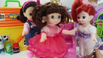 콩순이와 캐리 체리의 드라이기가 있는 미용실 놀이 장난감 아기인형 놀이 Baby doll Hair drier Hair cut Beauty toys