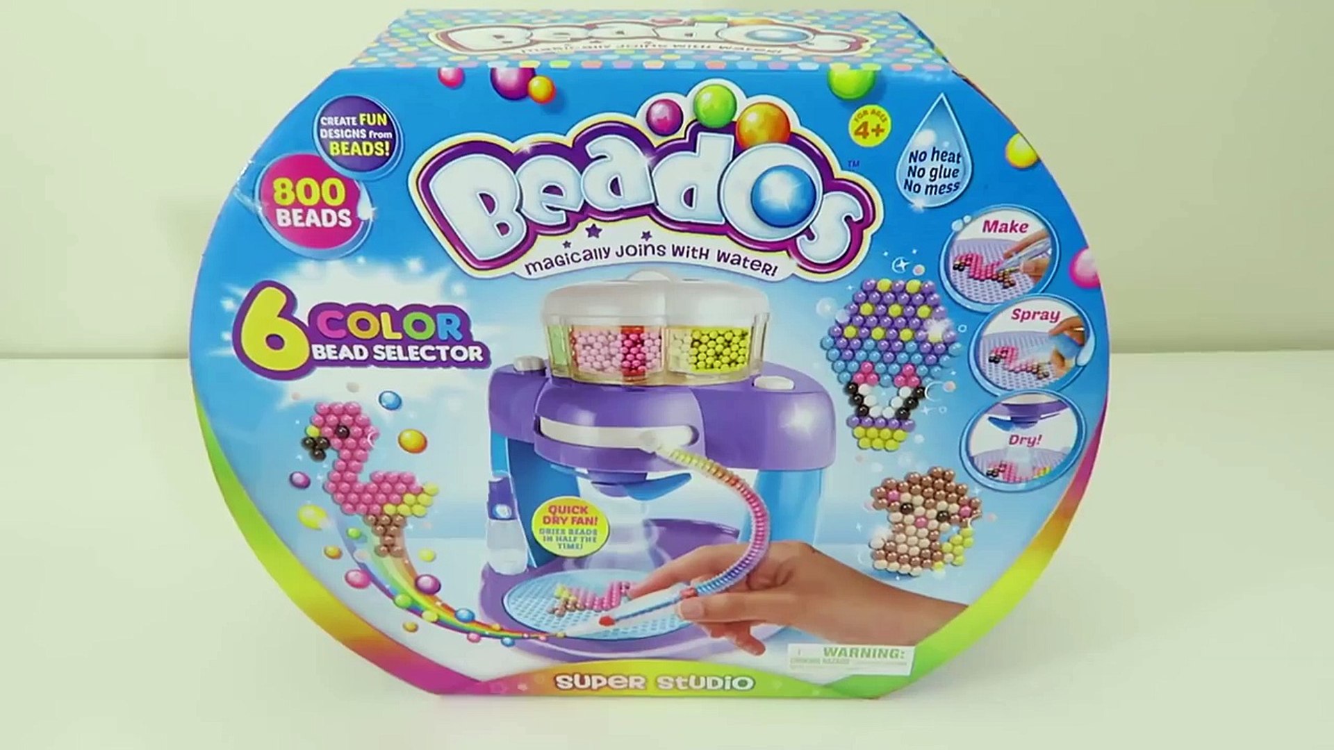 Beados Super Studio Playset  Easy DIY Make Your Own Magic Beads Animal &  Ice Cream Shapes! - video Dailymotion