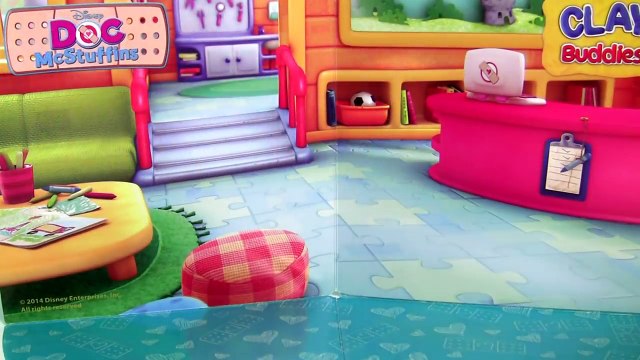 Play-Doh Clay Buddies Doc McStuffins & Lambie Playset Disney Junior Doctora Juguetes by Funtoys