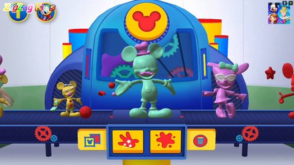 O Rato Mickey | Squish Mickey Mouse | #Clubhouse 10 | ZigZag Kids HD