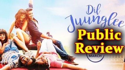Dil Junglee Public Review | Taapsee Pannu | Saqib Saleem | FilmiBeat