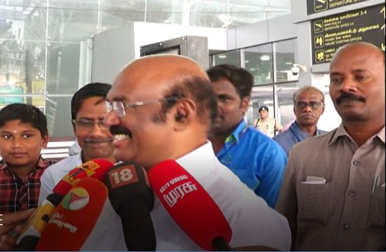 ரஜினி இமயமலை சென்றதை கிண்டல் செய்த அமைச்சர் ஜெயக்குமார்- வீடியோ