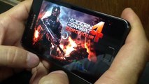 Modern combat 4 zero hour Galaxy s2 gameplay