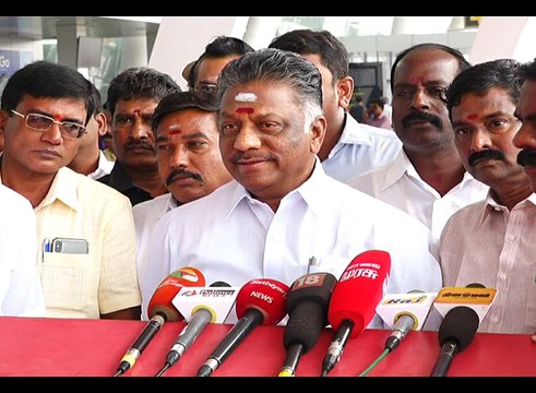 மாணவி அஸ்வினியின் மரணத்திற்கு இரங்கல் தெரிவித்த ஓ.பி.எஸ்- வீடியோ