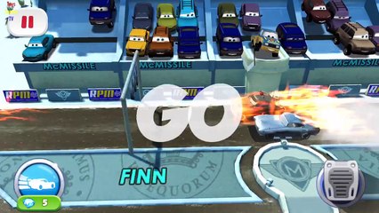 Disney Pixar Cars Fast as Lightning - Finn Stage 2/4 vs Sheriff, Boost