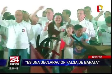 Ricardo Briceño: “Yo nunca he recibido dinero del señor Odebrecht”