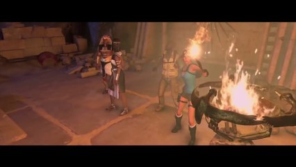 FINAL FANTASY BRAVE EXVIUS x Tomb Raider Trailer (Lara Croft, 2018)
