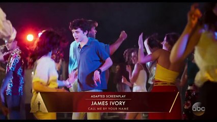 Watch James Ivory's Oscar 2018 Acceptance Speech for Writing (Adapted Screenplay)