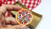 polymer clay Pizza TUTORIAL | polymer clay food