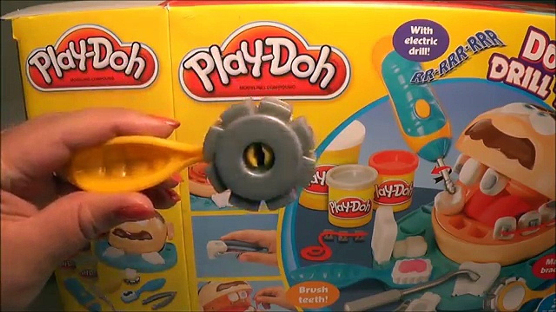 PLAY DOH PATE A MODELER DENTISTE DOCTOR DRILL N FILL PACK - video  Dailymotion