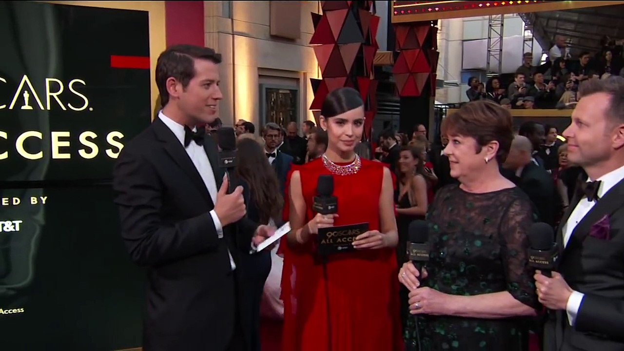 Watch the Sound Mixing Team for BABY DRIVER on the Oscars Red Carpet with Oscars 2018 All Access