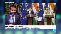 France, India sign 20 deals worth 13 billion euros