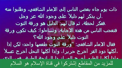 ورقة التوت دليل على وجود الله كيف  الإجابة داخل الفيديو#الاسلام#