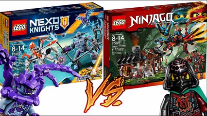 LEGO Ninjago VS. LEGO Nexo Knights - 2017