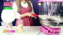 (장난감 toys) 체리냥_엄~청 큰 대형 솜사탕기계로 달콤한 솜사탕만들기 cotton candy maker play CherryCat ของเล่น đồ chơi mainan