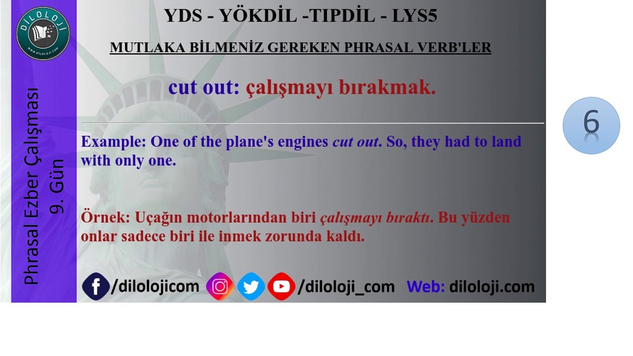 150 Phrasal Verb Öğren - 9. Gün