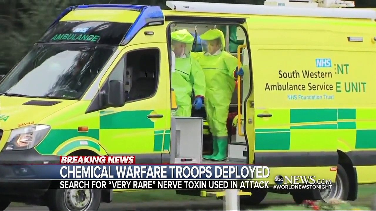 Nerve toxin that sickened Russian colonel, daughter 'very rare': Authorities