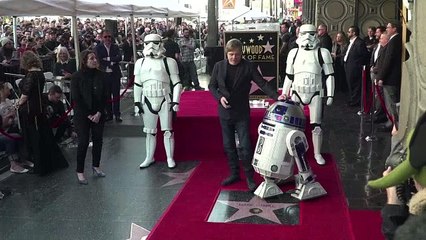 Mark Hamill, from Skywalker to walk of famer