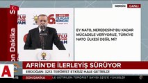 Cumhurbaşkanı Erdoğan�dan NATO�ya Suriye çağrısı: Adil davran neden Suriye�ye gelmiyorsun