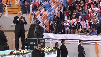 Cumhurbaşkanı Erdoğan: 'Hassasiyetlerimizi rafa kaldırmış olsak Afrin'i ele geçirmek üç günlük işti''- MERSİN