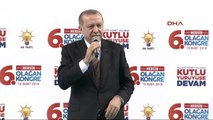 Mersin-Cumhurbaşkanı Erdoğan AK Parti İl Kongresi'nde Konuştu