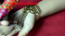 easy simple floral mehndi henna designs for hands |Matroj Mehndi Designs