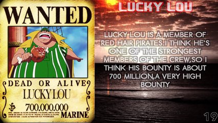 One Piece - Top 30 Unknown Bounties 2017 - Theory (Wanted ワンピース 懸賞金)