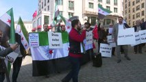 İngiltere Başkonsolosluğu önünde Guta protestosu - İSTANBUL